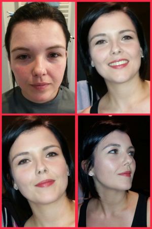 Auteur visagiste Jenny Van Belle - Before/After #Flawless Look