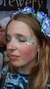 Auteur visagiste Jenny Van Belle - TML festival make-up 
#festival look