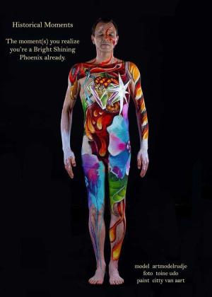 Auteur model ArtModelRudje - Bodypaint
Artist: Citty Van Aert