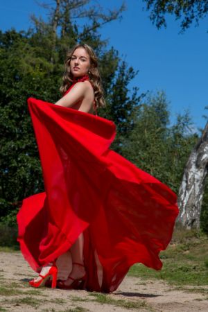 Auteur fotograaf jvbfotografie - The lady in red