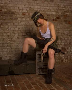 Auteur fotograaf GuidoB - Shoot met Melissa op locatie