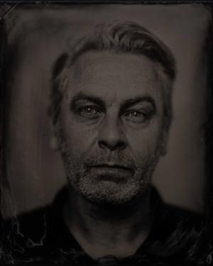 Auteur fotograaf Raf Van den Bogaert - Zelfportret, wetplate colodeon.