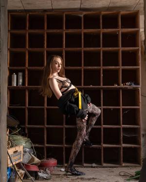 Auteur model Kayleigh De Kerpel - Model: Kayleigh De Kerpel
Fotograaf: Dirk Van Loo