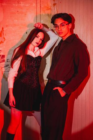 Auteur model Kayleigh De Kerpel - Modellen: Kayleigh De Kerpel & Carlo Stroobant
Fotograaf: Foto Amani