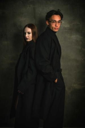 Auteur model Kayleigh De Kerpel - Modellen: Kayleigh De Kerpel & Carlo Stroobant
Fotograaf: Foto Amani