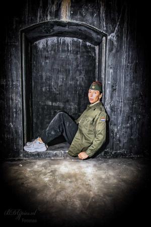 Auteur fotograaf BDGpics - Fort-shoot met Mireille.