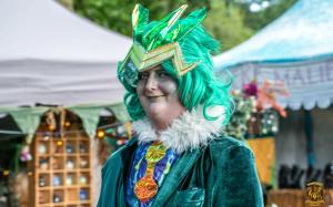 Auteur model Dragempire Emerald  - Proffesioneel fotograaf op middeleeuws festival in Winschoten.