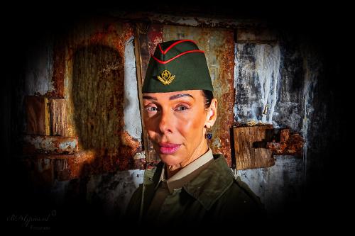 Auteur fotograaf BDGpics - Fort-shoot met Mireille.