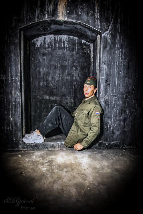 Auteur fotograaf BDGpics - Fort-shoot met Mireille.
