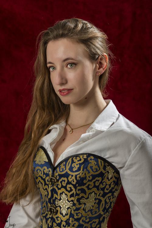 Auteur fotograaf Jaap Van Egmond - model portrait longhair