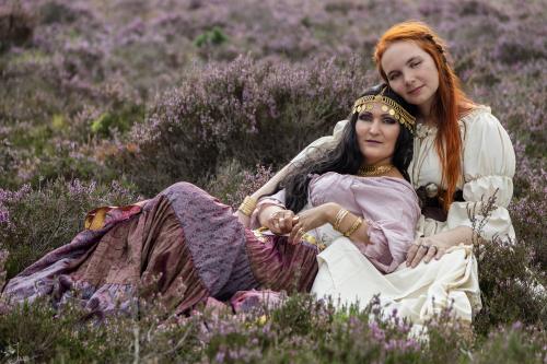 Auteur fotograaf Jaap Van Egmond - heide, model, natuur, fantasy, #heath