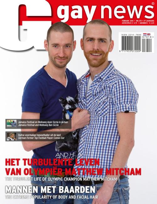 Auteur fotograaf Erik Fotoserie - Gay News cover