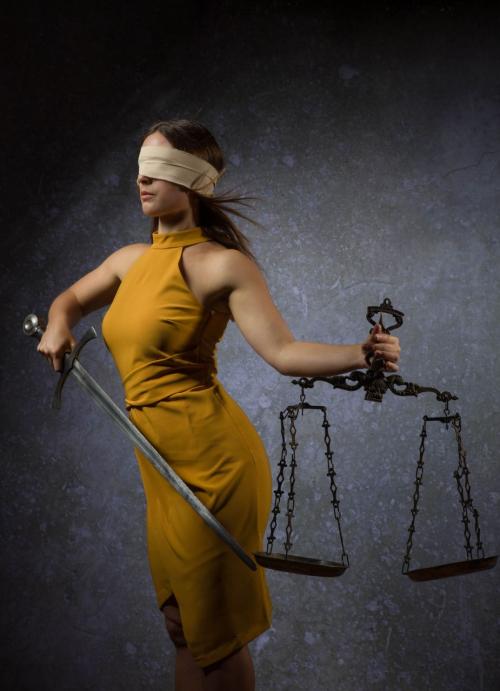 Auteur fotograaf Jops Robroeks - Lady Justice