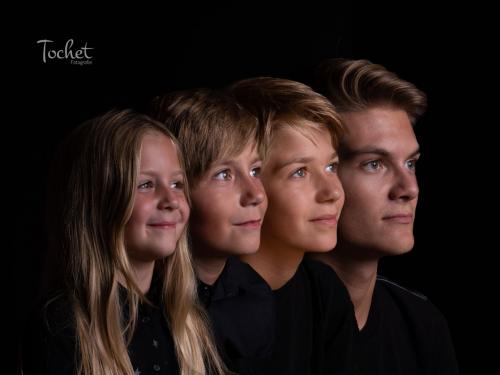 Auteur fotograaf Toos van der Veeke - Familie foto