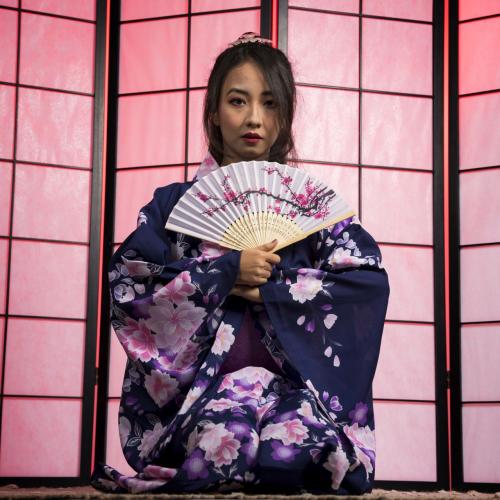 Auteur fotograaf Claus - Geisha/Samurai, model Anantyn