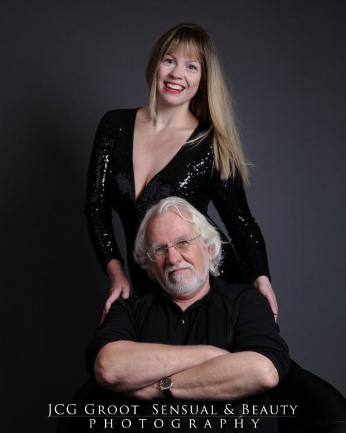 Auteur fotograaf Jan Groot - Photo model and her Photographer