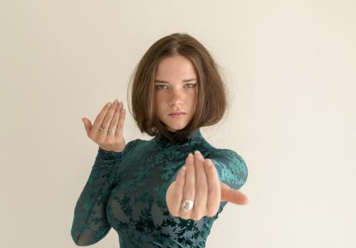 Auteur model Peach Hendrix - Shoot met Arty: moods