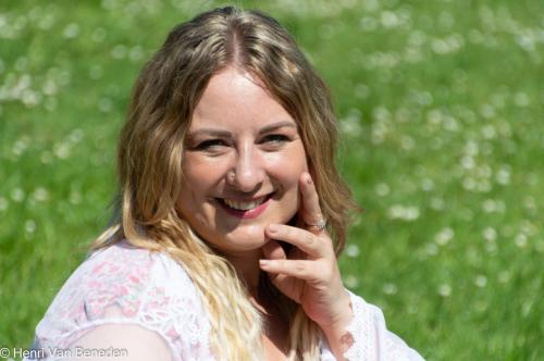 Auteur fotograaf Henri Van Beneden - Picknick shoot met Nancy