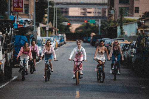 Auteur model Lisa - A music video shot in Taiwan. I’m the girl on the right