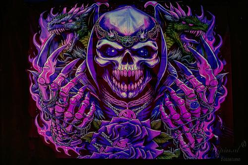 Auteur fotograaf BDGpics - Nieuwe Blacklight achtergrond