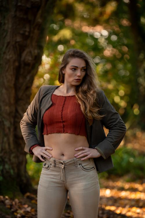 Auteur fotograaf Jacco Timmer Fotografie - Herfst shoot met model Valéry