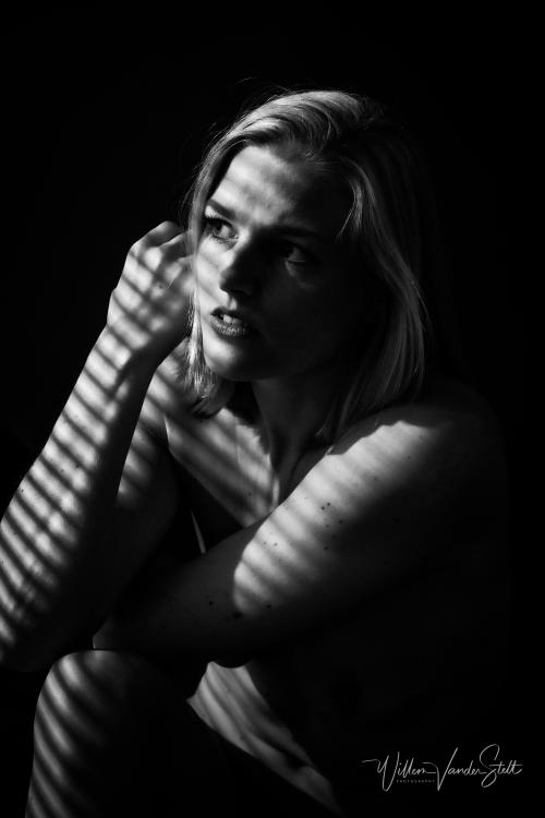 Auteur model Mel  - Fotograaf: Wim van der Stelt.https://www.wimvanderstelt.com