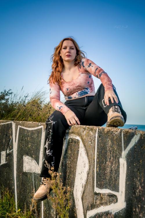 Auteur model Lindsey jonniau - Fotograaf: Eline tandt