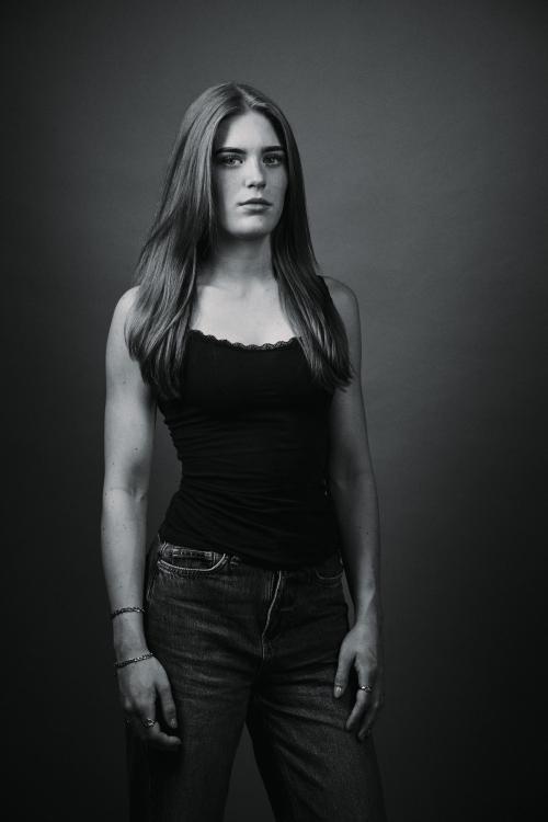 Auteur fotograaf Sjoerd - Fotoshoot met Emma voor haar portfolio