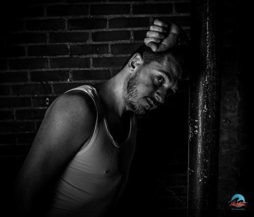 Auteur model Kevin Wijmeersch - Fotograaf Helly Blokland
LYSF mannendag event
