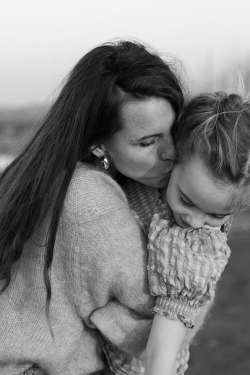 Auteur fotograaf Febe - Mama en dochter