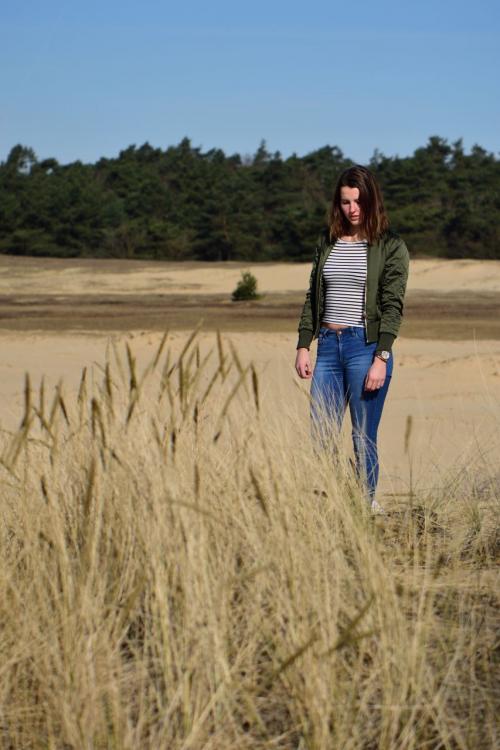 Auteur fotograaf Gerard De Zwaan - Jaelle Beijeman gemaakt op de Haere in Gelderland gemaakt