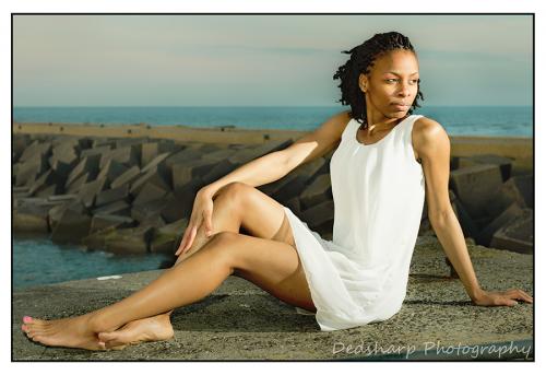 Auteur fotograaf Dedsharp Photography  Andre Scherpenberg - Beach portrait