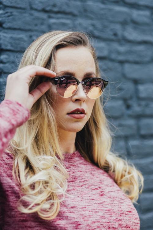 Auteur model Leoni Goudkuil - For Spex Opticiens by Ali