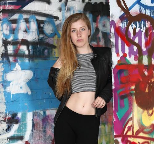 Auteur model Amber Bettens - 