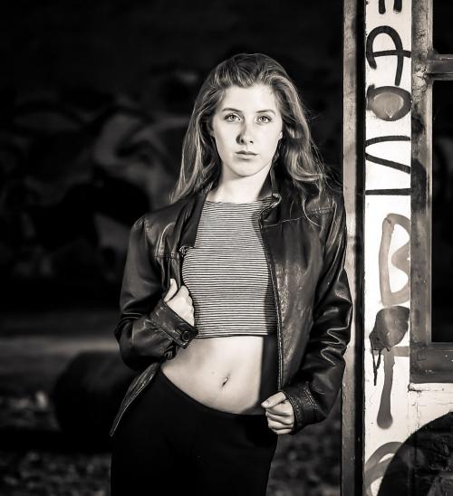 Auteur model Amber Bettens - 