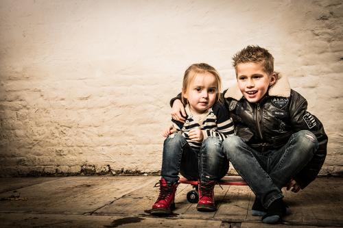 Auteur fotograaf Stijn Boussemaere - beste vriendjes op locatie